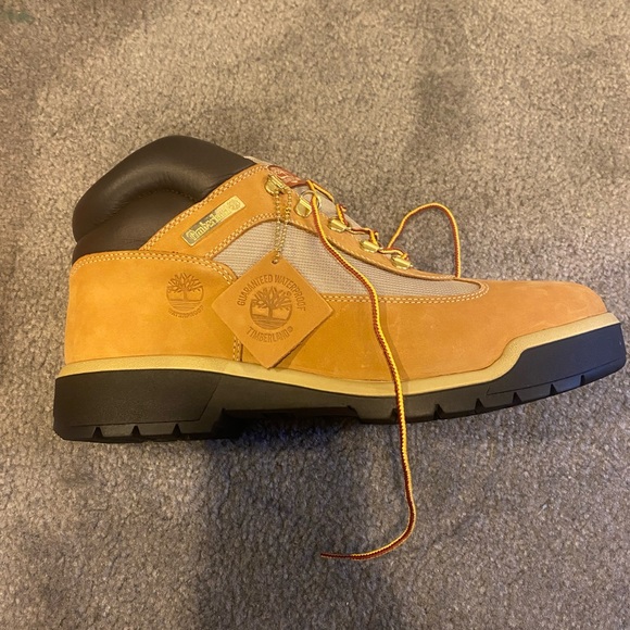 Men’s Brand New Timberlands!!! Field Boots Wheat Nubuck main image 6